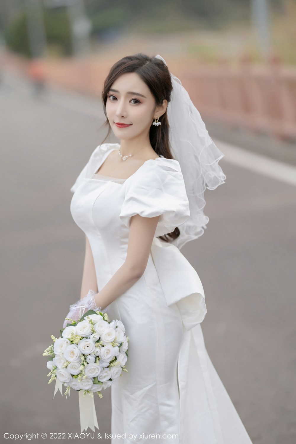 [XIAOYU语画界] 2022.03.10 VOL.733 王馨瑶yanni 白色婚纱