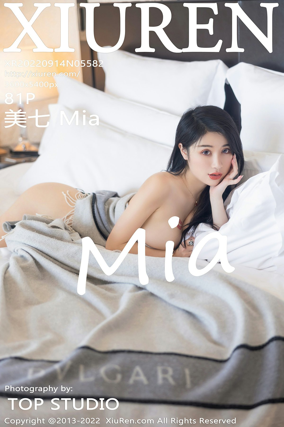 [XiuRen秀人网] 2022.09.14 No.5582 美七 Mia